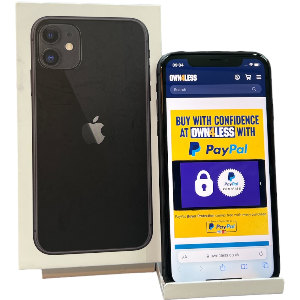 Apple iPhone 11 64GB Unlocked Black Own4Less